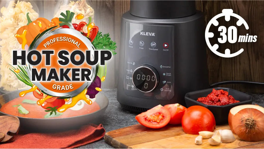Mealio® Hot & Cold Blender Speedy Soup Creation