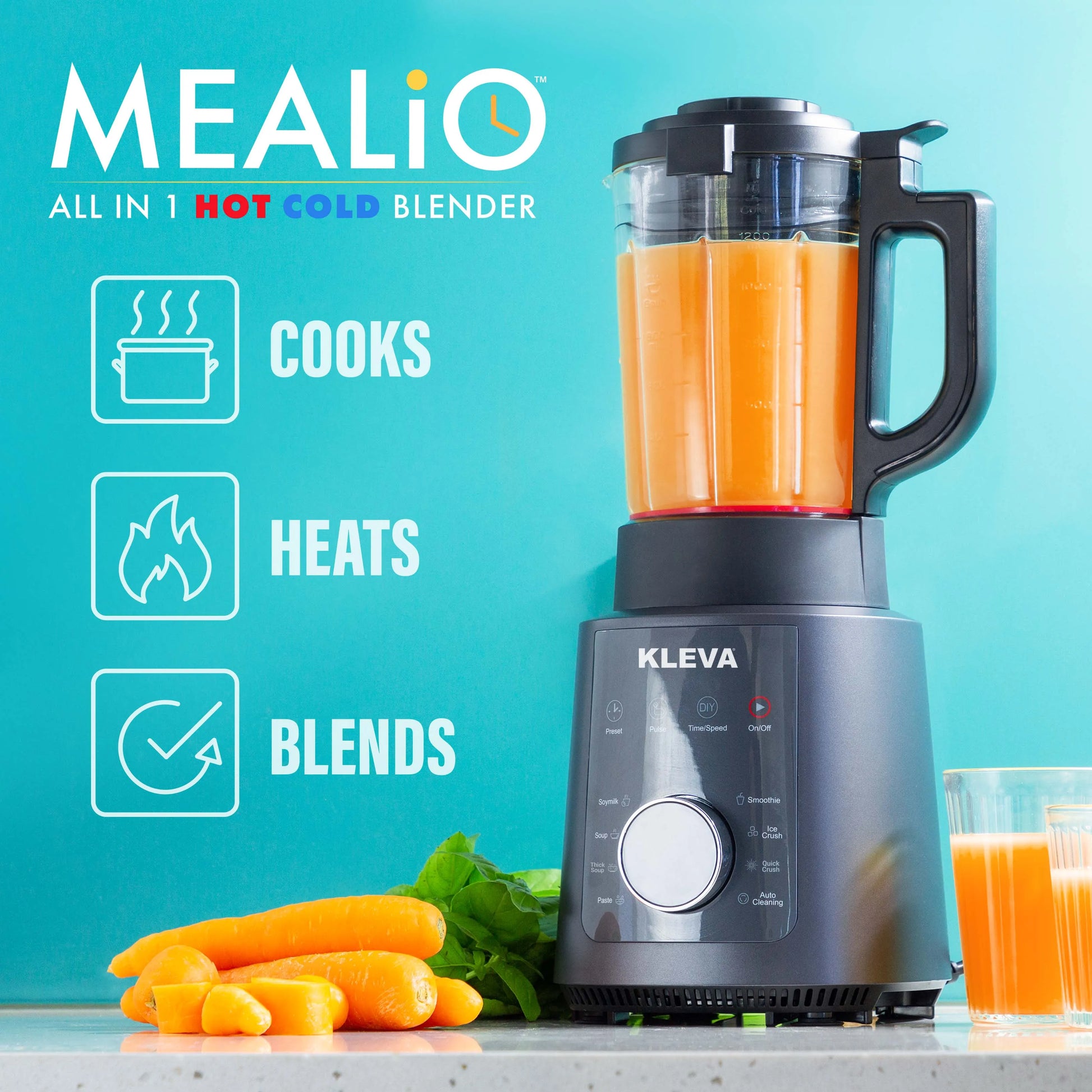 Mealio® Hot & Cold Blender